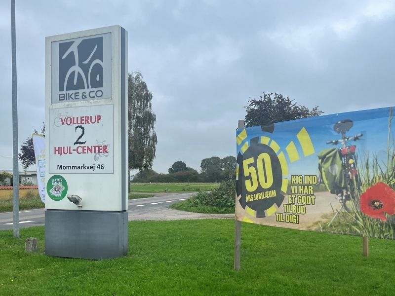 Vollerup 2hjul-Center på Mommarkvej 46